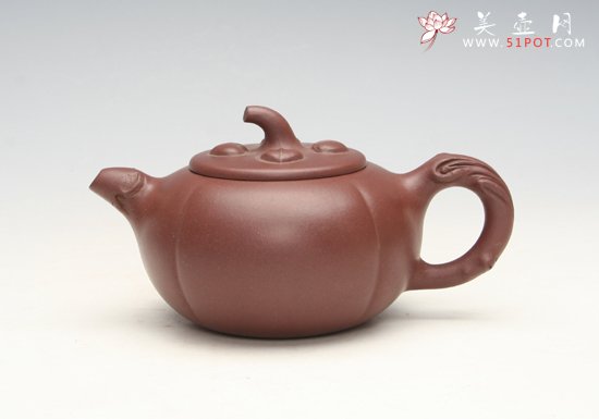 紫砂壶图片：柿子壶 - 宜兴紫砂壶网
