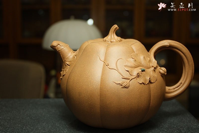 紫砂壶图片：金钟瓜 - 宜兴紫砂壶网