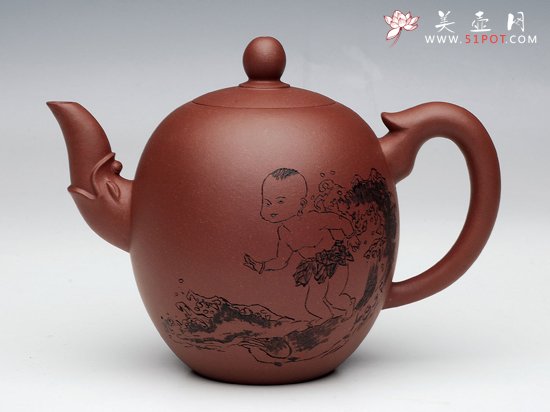 紫砂壶图片：龙蛋 - 宜兴紫砂壶网