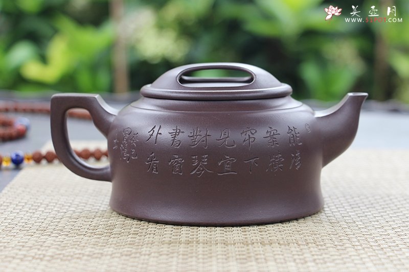 紫砂壶图片：肥肥牛盖 - 宜兴紫砂壶网