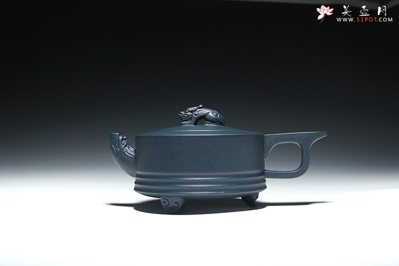 紫砂壶图片：汉韵龙壶 - 宜兴紫砂壶网