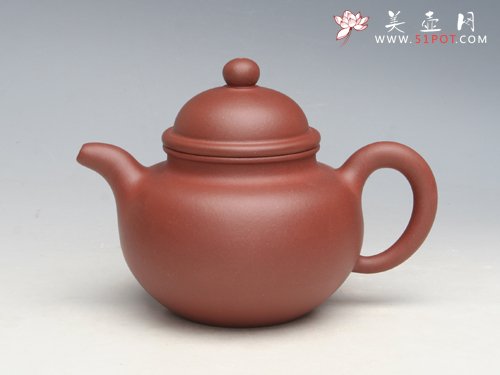 紫砂壶图片：全手工掇球 - 宜兴紫砂壶网