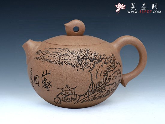 紫砂壶图片：德福壶 - 宜兴紫砂壶网