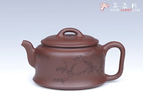 紫砂壶图片：小柱础 - 宜兴紫砂壶网