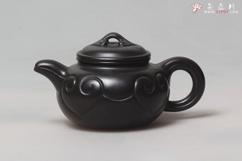 紫砂壶图片：仿古如意 - 宜兴紫砂壶网