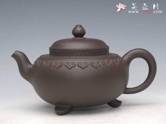 紫砂壶图片：云肩如意 - 宜兴紫砂壶网