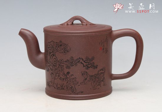 紫砂壶图片：如意450CC - 宜兴紫砂壶网