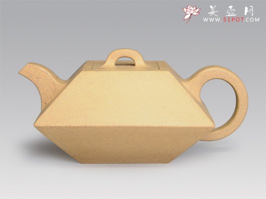 紫砂壶图片：四方合斗 - 宜兴紫砂壶网