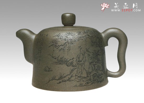 紫砂壶图片：原矿原色才是原作 - 宜兴紫砂壶网