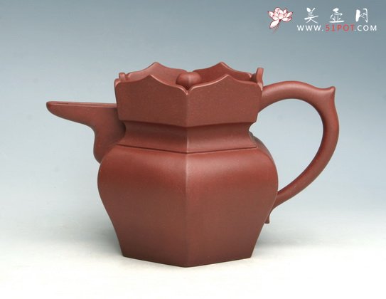 紫砂壶图片：僧帽 - 宜兴紫砂壶网