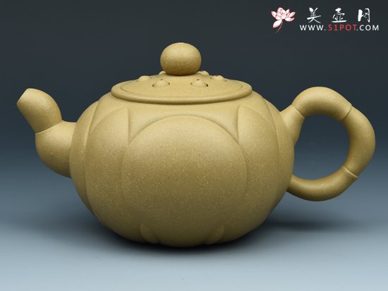 紫砂壶图片：莲子 - 宜兴紫砂壶网