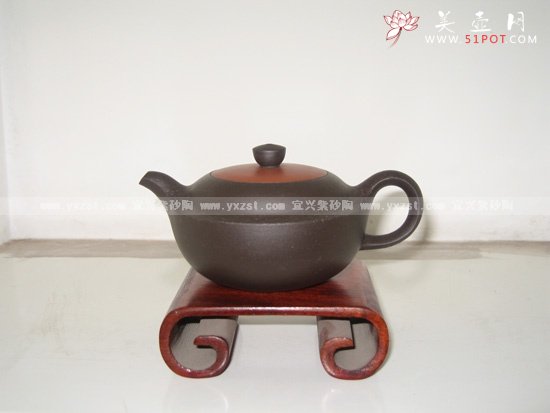 紫砂壶图片：红与黑 - 宜兴紫砂壶网