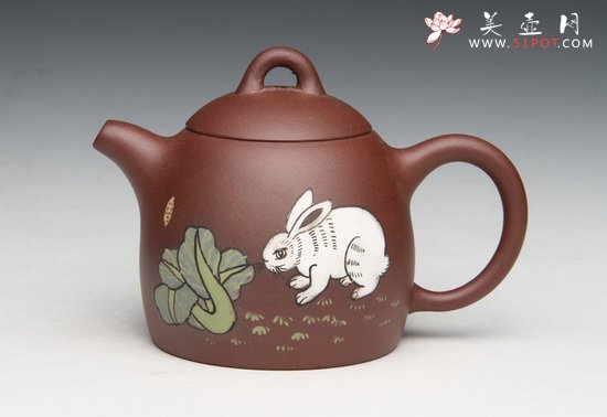 紫砂壶图片：秦权 - 宜兴紫砂壶网