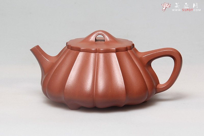 紫砂壶图片：菱花石瓢 - 宜兴紫砂壶网