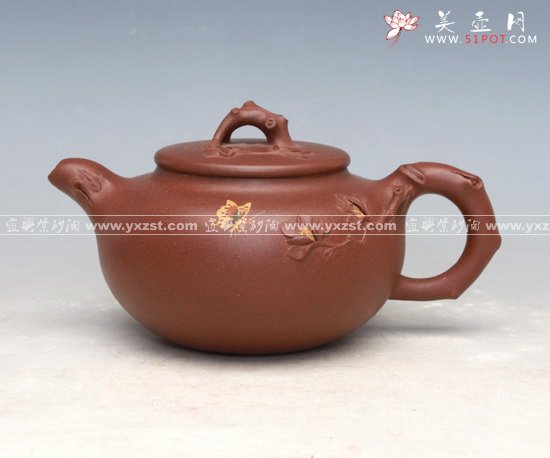 紫砂壶图片：花之韵 - 宜兴紫砂壶网