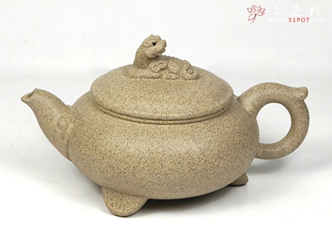 紫砂壶图片：卧虎藏龙（中） 220CC - 宜兴紫砂壶网
