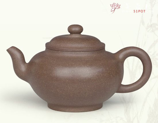紫砂壶图片：宫灯壶 容量：30... - 宜兴紫砂壶网