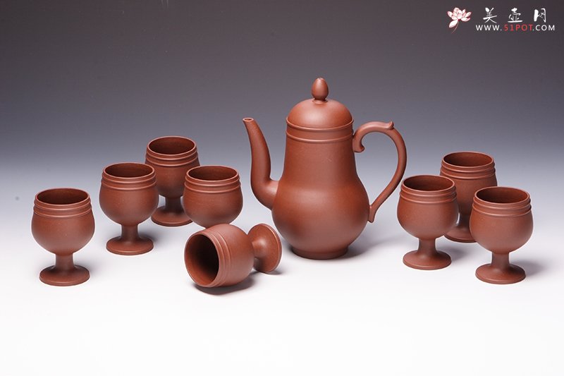 紫砂壶图片：聚缘酒具 - 宜兴紫砂壶网