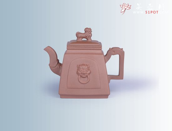 紫砂壶图片：狮面壶 - 宜兴紫砂壶网