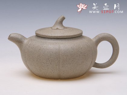 紫砂壶图片：南瓜 - 宜兴紫砂壶网