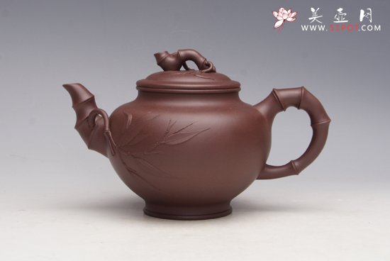 紫砂壶图片：竹报春 - 宜兴紫砂壶网
