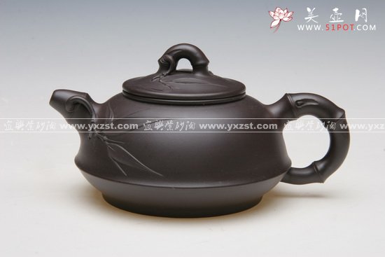 紫砂壶图片：碗竹1 - 宜兴紫砂壶网