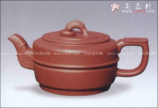 紫砂壶图片：集玉壶 - 宜兴紫砂壶网