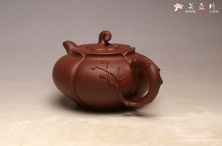 紫砂壶图片：暗香壶（09年最新力作） - 宜兴紫砂壶网