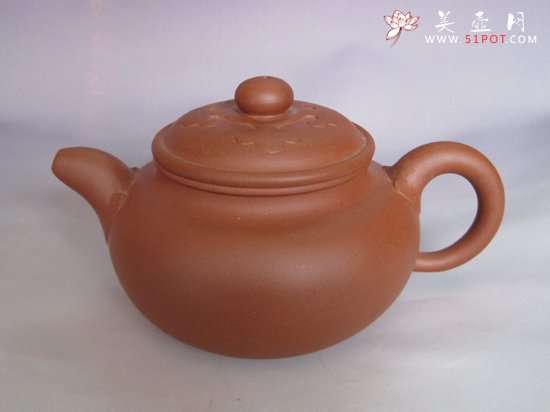 紫砂壶图片：仿古如意 350CC - 宜兴紫砂壶网