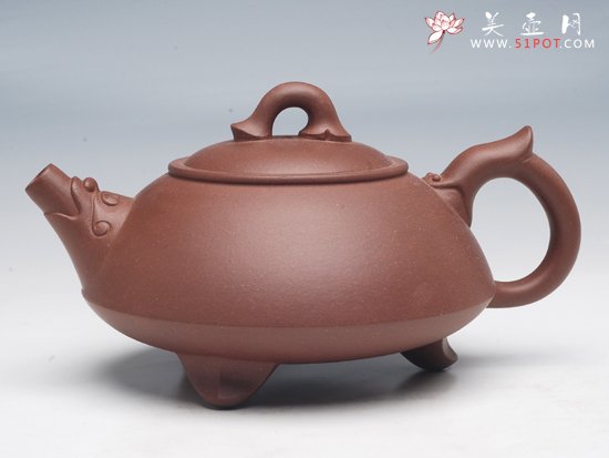 紫砂壶图片：环龙如意 - 宜兴紫砂壶网