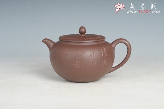 紫砂壶图片：莲子 - 宜兴紫砂壶网