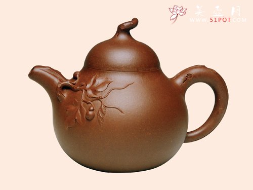 紫砂壶图片：田园小趣一 - 宜兴紫砂壶网
