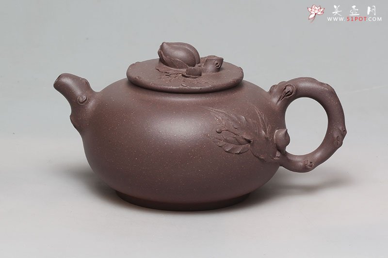 紫砂壶图片：新桃壶 - 宜兴紫砂壶网
