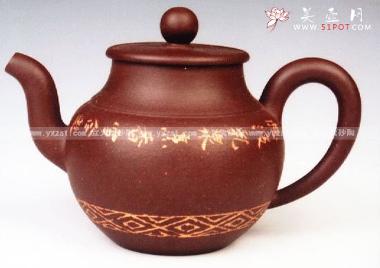 紫砂壶图片：汉风 - 宜兴紫砂壶网