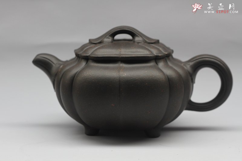 紫砂壶图片：如意筋囊 - 宜兴紫砂壶网