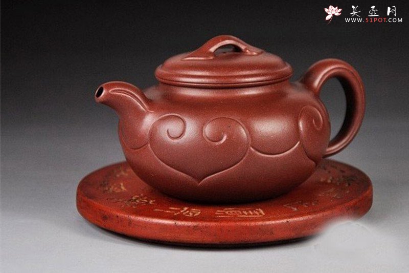 紫砂壶图片：仿古如意 - 宜兴紫砂壶网