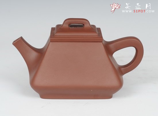紫砂壶图片：四方石瓢 拷贝 - 宜兴紫砂壶网