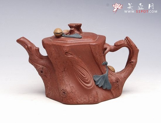 紫砂壶图片：开心果 - 宜兴紫砂壶网