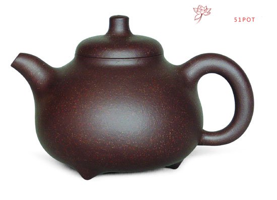紫砂壶图片：三足乳鼎<周寅福> - 宜兴紫砂壶网