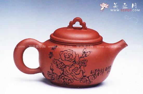 紫砂壶图片：云纹桥梁 - 宜兴紫砂壶网