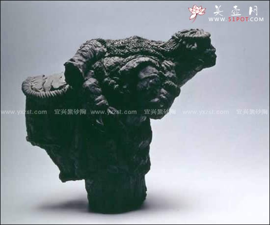 紫砂壶图片：喜马拉雅(雕塑) - 宜兴紫砂壶网