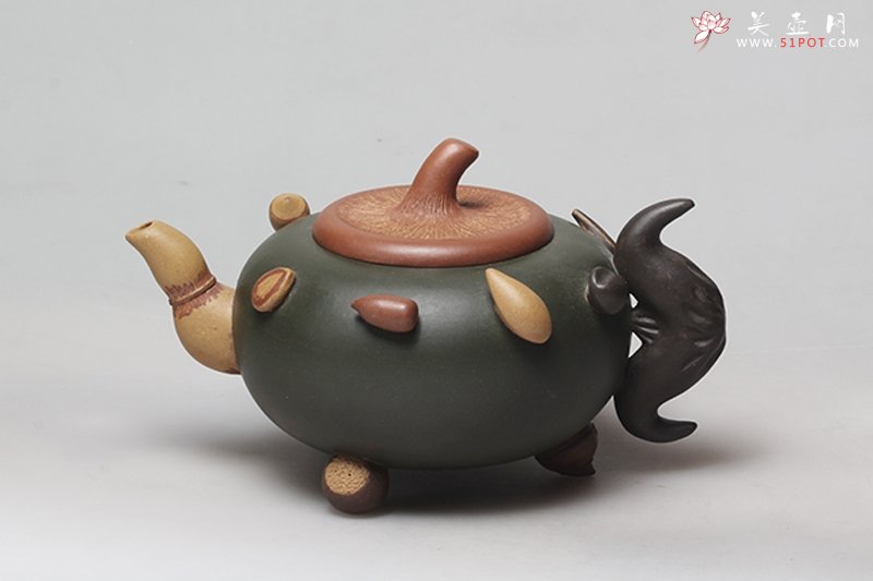 紫砂壶图片：百果 - 宜兴紫砂壶网