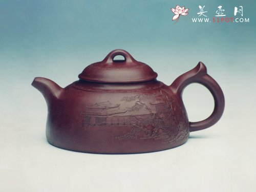 紫砂壶图片：飞瓢 - 宜兴紫砂壶网