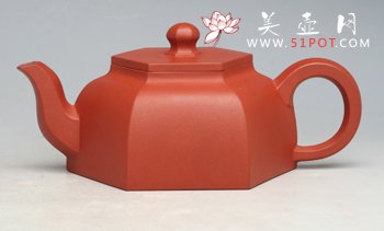 紫砂壶图片：六方妙泉 - 宜兴紫砂壶网