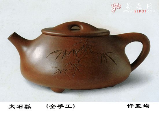 紫砂壶图片：大石瓢 - 宜兴紫砂壶网