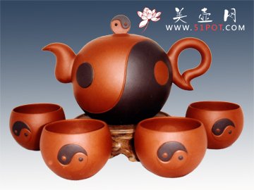 紫砂壶图片：太极 - 宜兴紫砂壶网