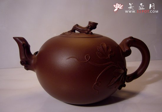 紫砂壶图片：葡萄壶 - 宜兴紫砂壶网