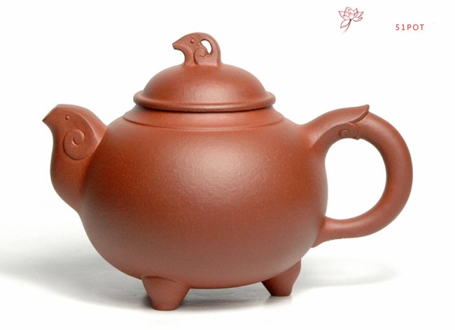 紫砂壶图片：三羊开泰 340CC - 宜兴紫砂壶网