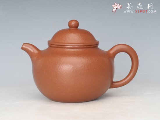 紫砂壶图片：朱砂掇子 - 宜兴紫砂壶网