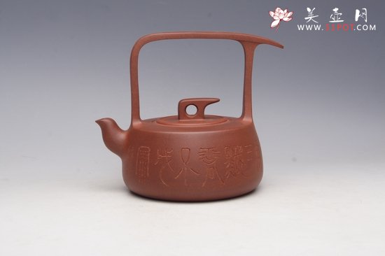 紫砂壶图片：星雨提梁 - 宜兴紫砂壶网